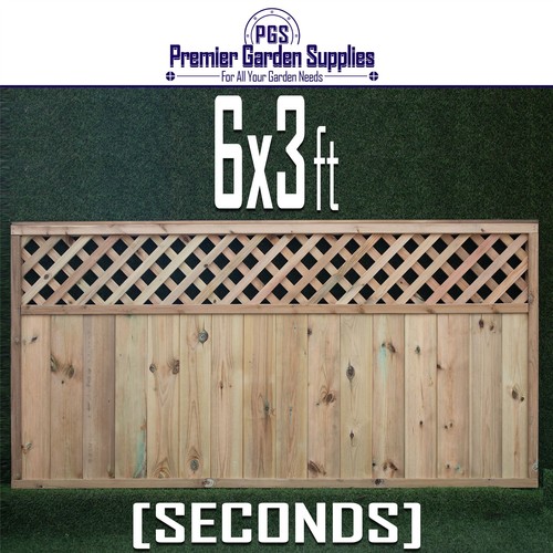6x3ft urban diamond - urban, fence