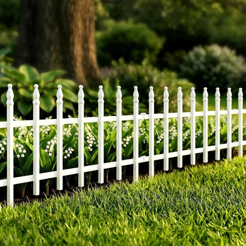 Garden fence border - garden, panels