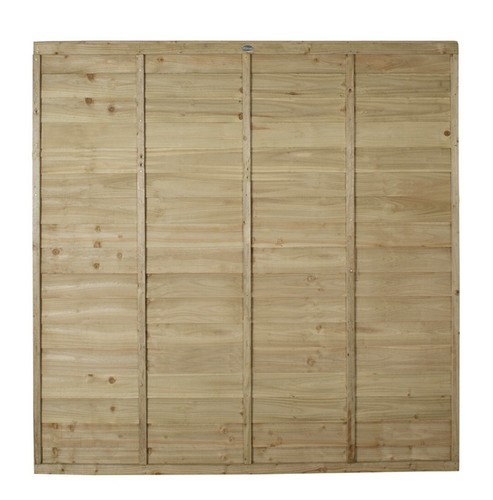 6ft superlap fence panel - fence,