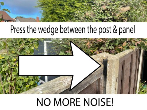 Fence panel wedges - (20, pack)