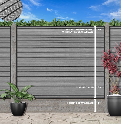 6ft slatted composite - 6ft,