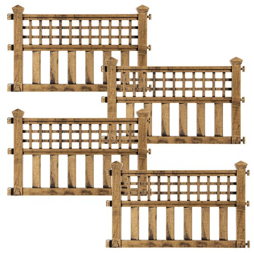 Bronze plastic fence - x,