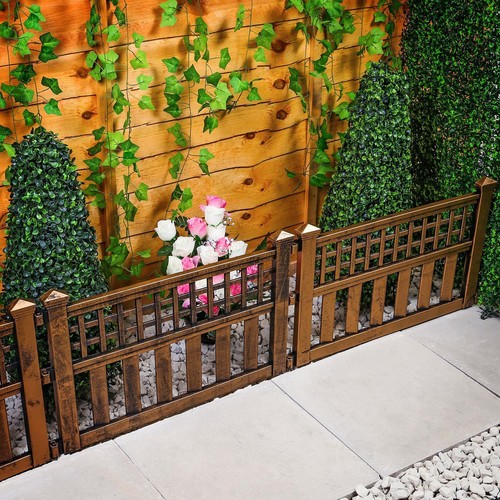 Pack bronze plastic fence - 4,