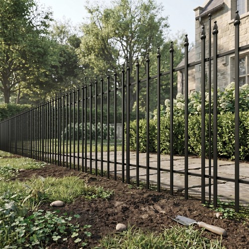 Black decorative metal - 5x,