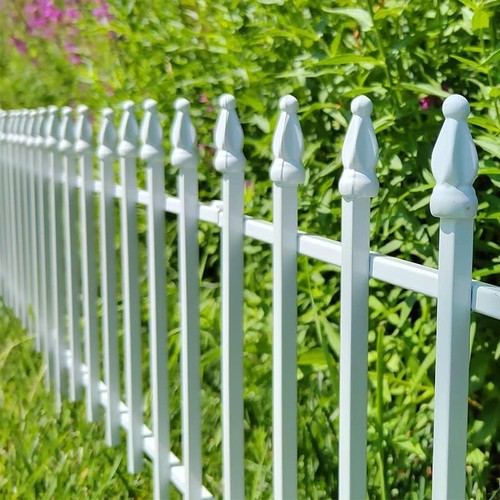 Metal decorative garden fence - decorative,