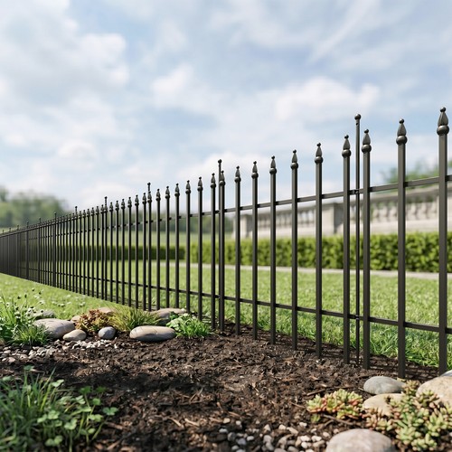 5pcs metal garden - 5pcs, fence