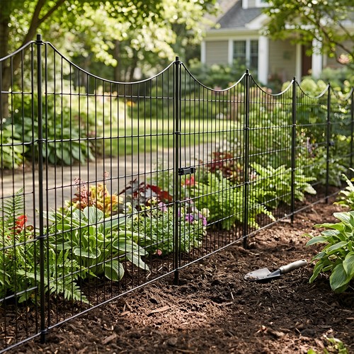 10x large garden fence with - 10x,