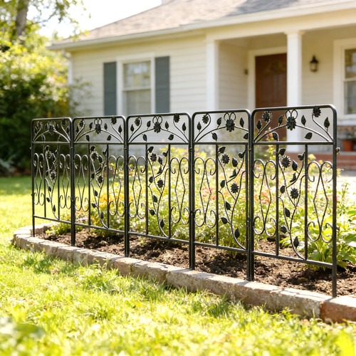 80cm tall steel garden - steel,