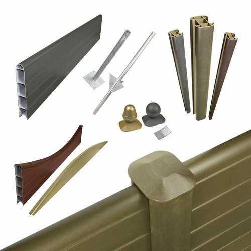 Plastic fence panels - plastic,