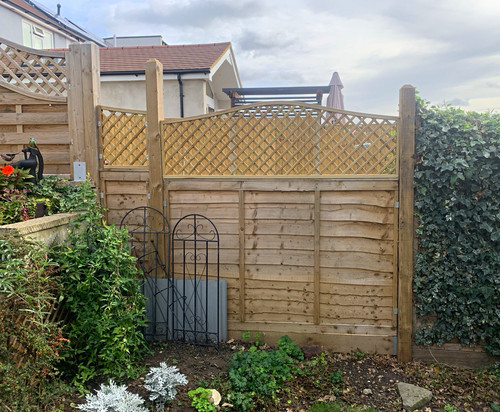 Wood brown lattice - wood,