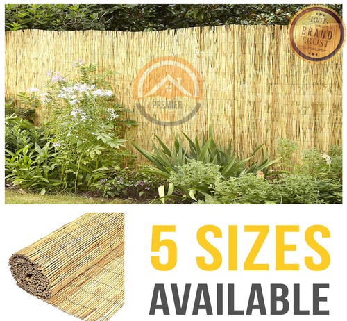 Natural reed fence screening - natural,