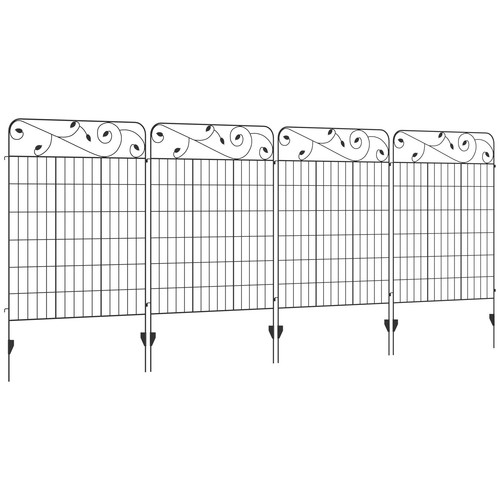Garden fencing 43in 5ft - fencing, x