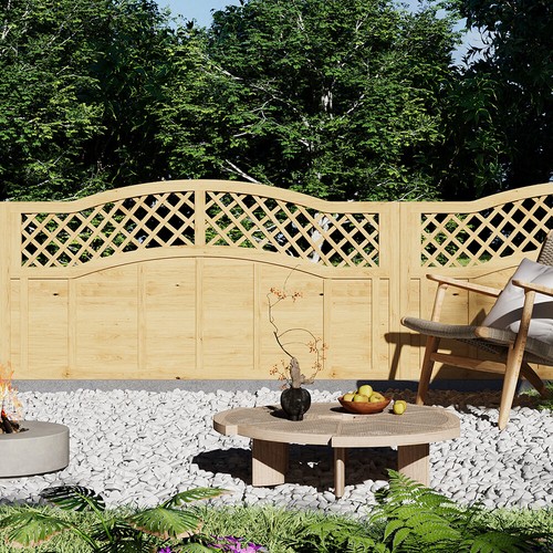 Decorative fencing panel - fencing,