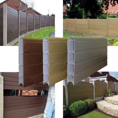 Composite plastic fence - composite, panels