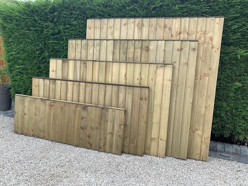 Featheredge fence panel 6x2