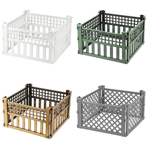 Plastic fence panels garden - plastic,
