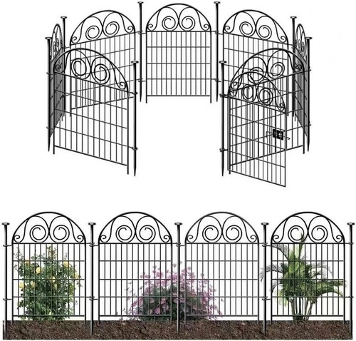 24ft garden fence - fence, with