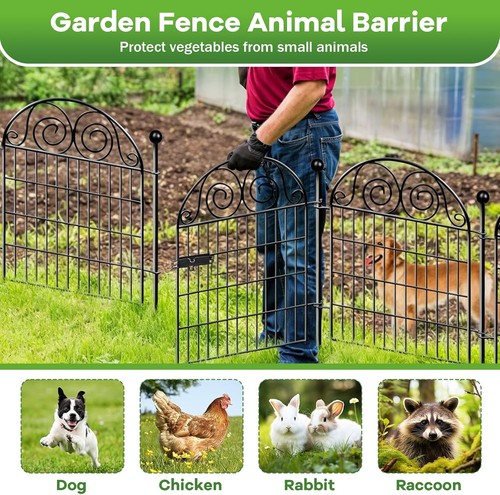 Garden fence with - with, gate