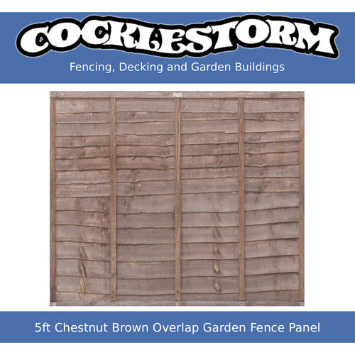 5ft high 6ft - high, chestnut